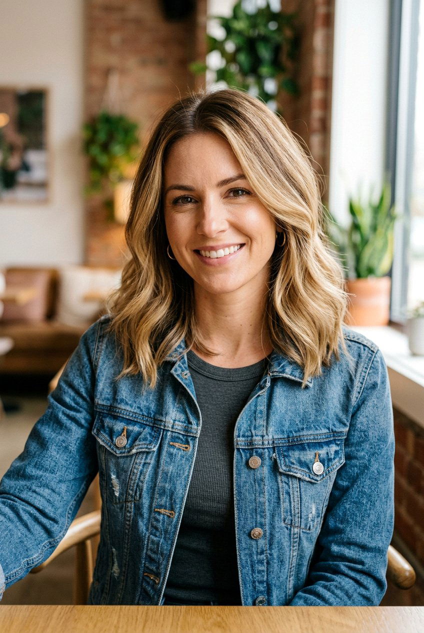 Honey Blonde Root Melt Layered Lob - 20 brunette root melt for layered lob - 20 brunette root melt for layered lob