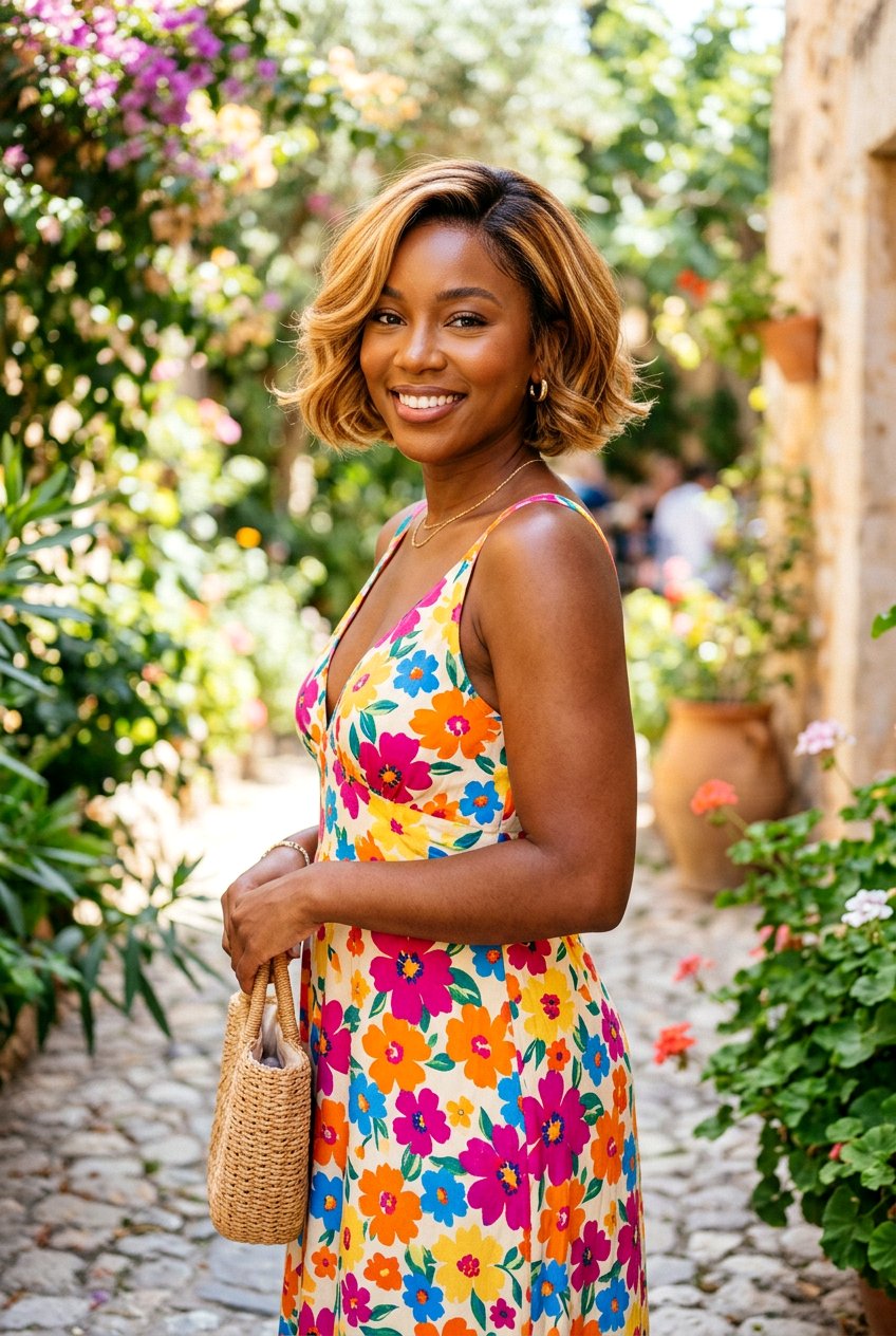 Honey Blonde Short Bob - 20 black women short bob haircut ideas - 20 black women short bob haircut ideas