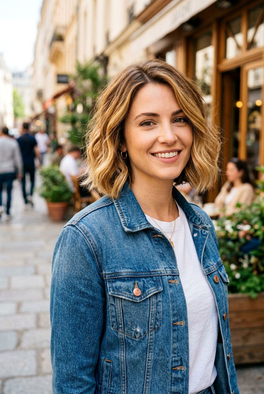 Honey Bronde Bob - 20 bob hair color ideas for brunettes - 20 bob hair color ideas for brunettes