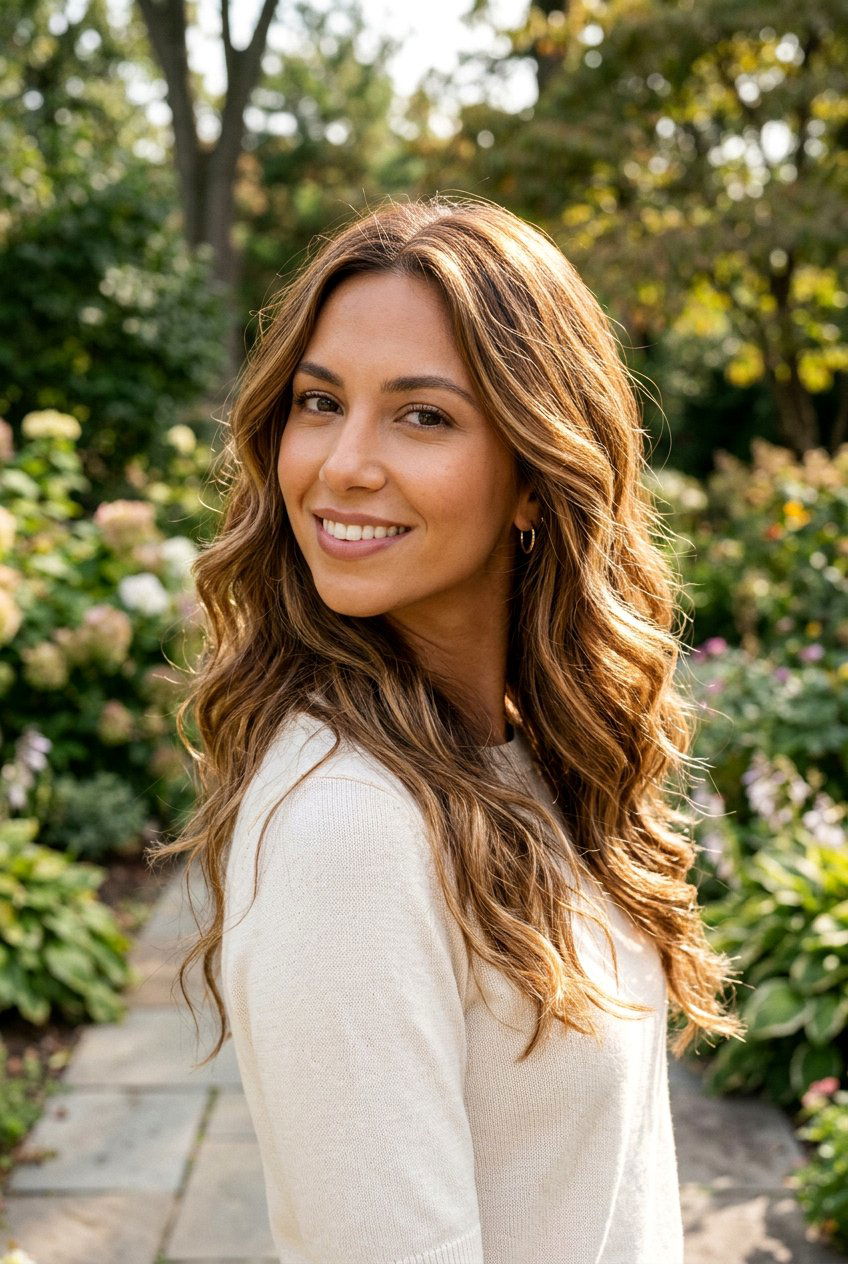 Honey Brown Highlights - 20 hair color ideas for brunettes - 20 hair color ideas for brunettes