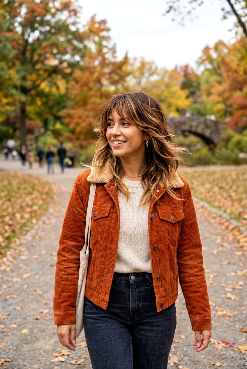 Honey Brunette Balayage On Shag Haircut - 20 autumn brunette balayage ideas - 20 autumn brunette balayage ideas