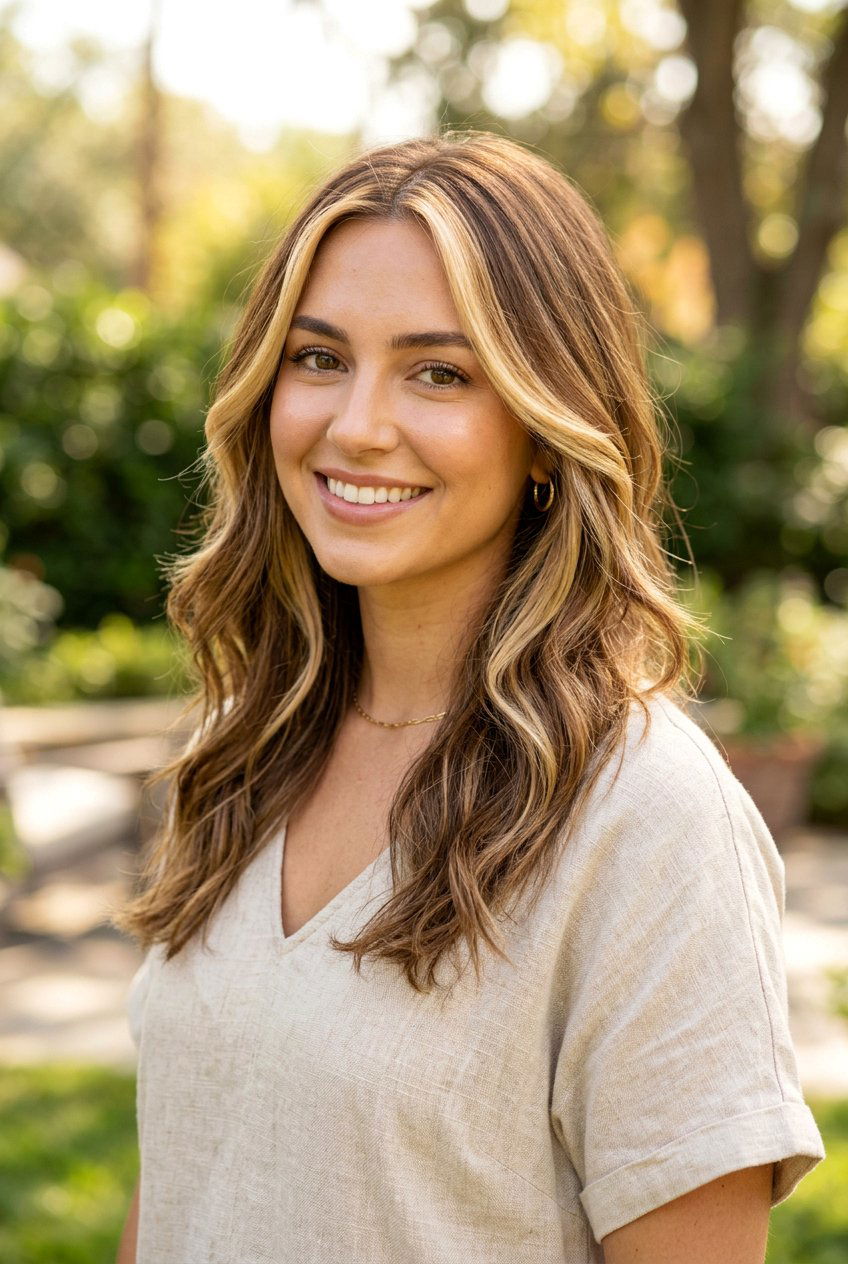 Honey Brunette Money Piece Shoulder Length Hair - 20 brunette money piece for shoulder length hair - 20 brunette money piece for shoulder length hair