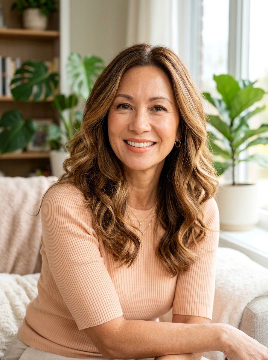 Honey Mocha Balayage Glow - 20 soft mocha balayage for mature women - 20 soft mocha balayage for mature women