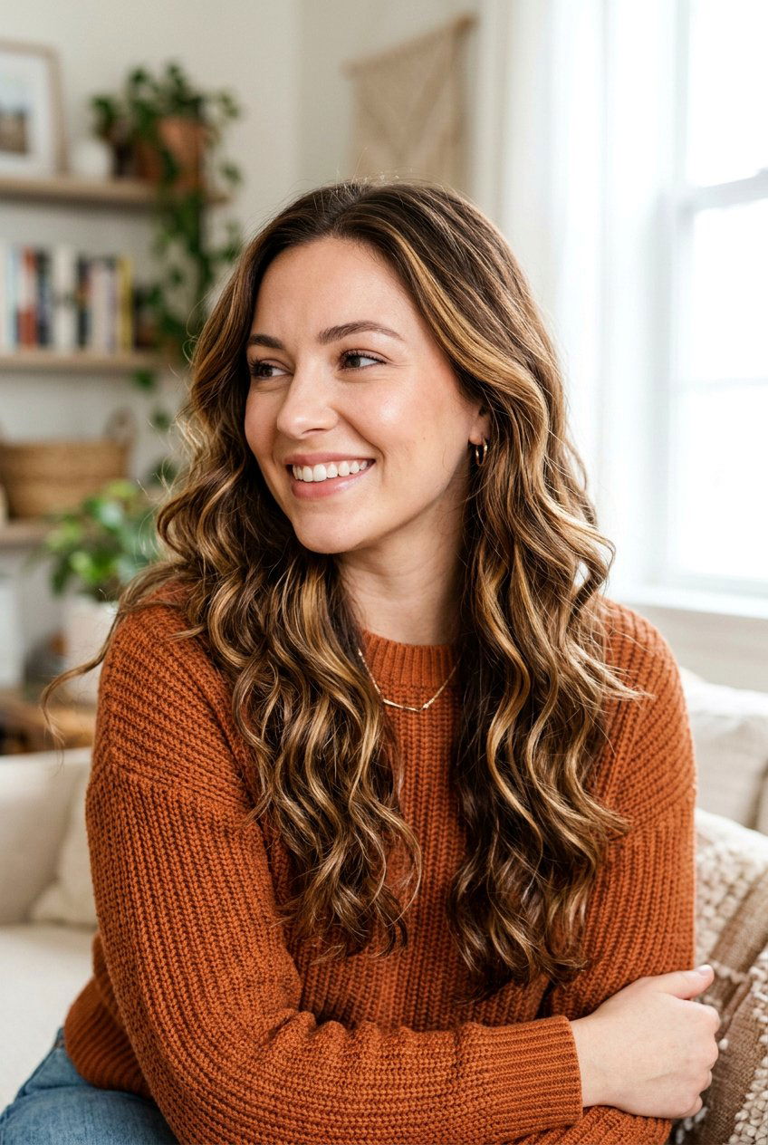 Honey Ribbons On Chestnut Brown Hair - 20 honey ribbons on brunette hair - 20 honey ribbons on brunette hair