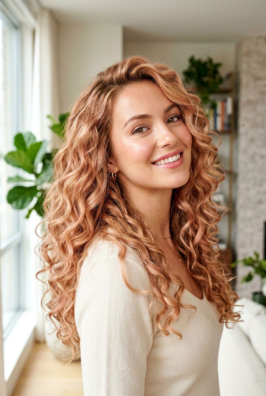 Honey Rose Gold - 20 rose gold hair color - 20 rose gold hair color