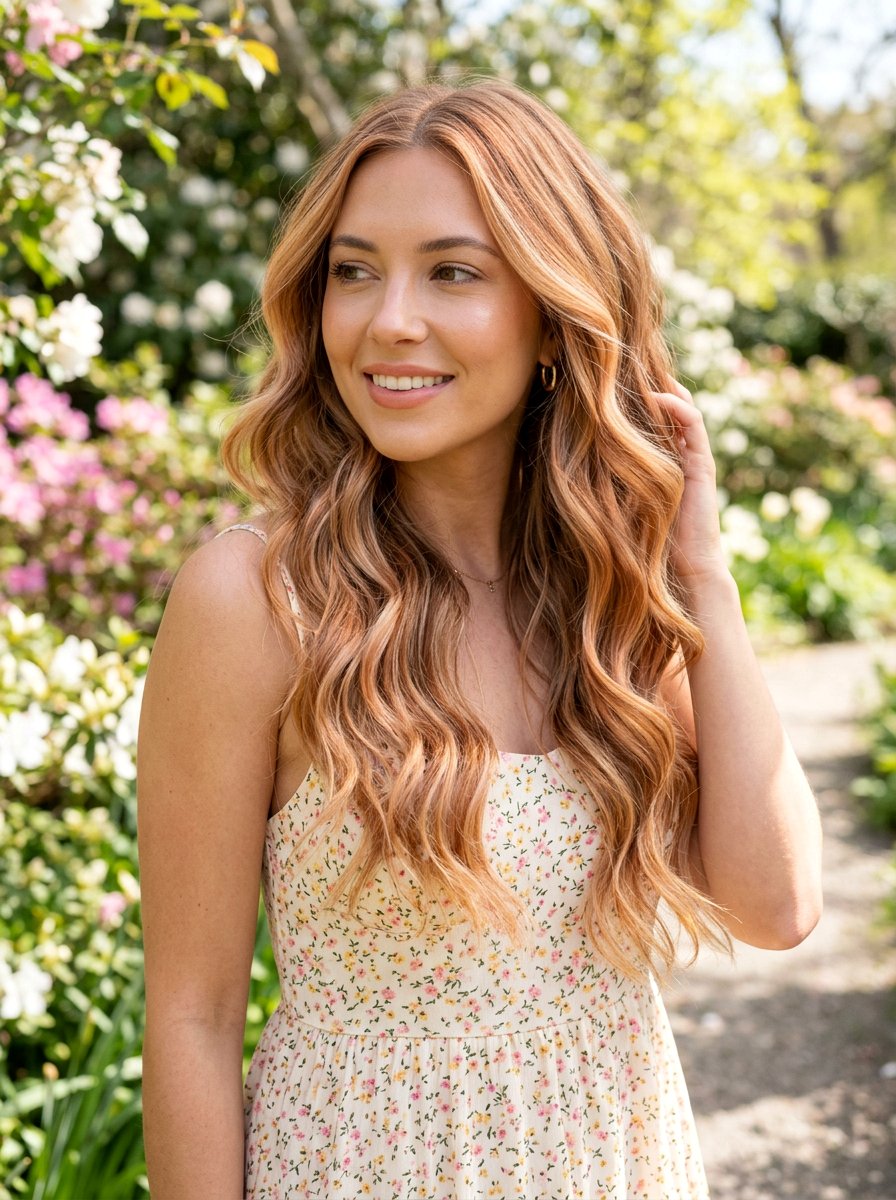 Honey Strawberry Blonde Balayage - 20 spring strawberry blonde balayage - 20 spring strawberry blonde balayage