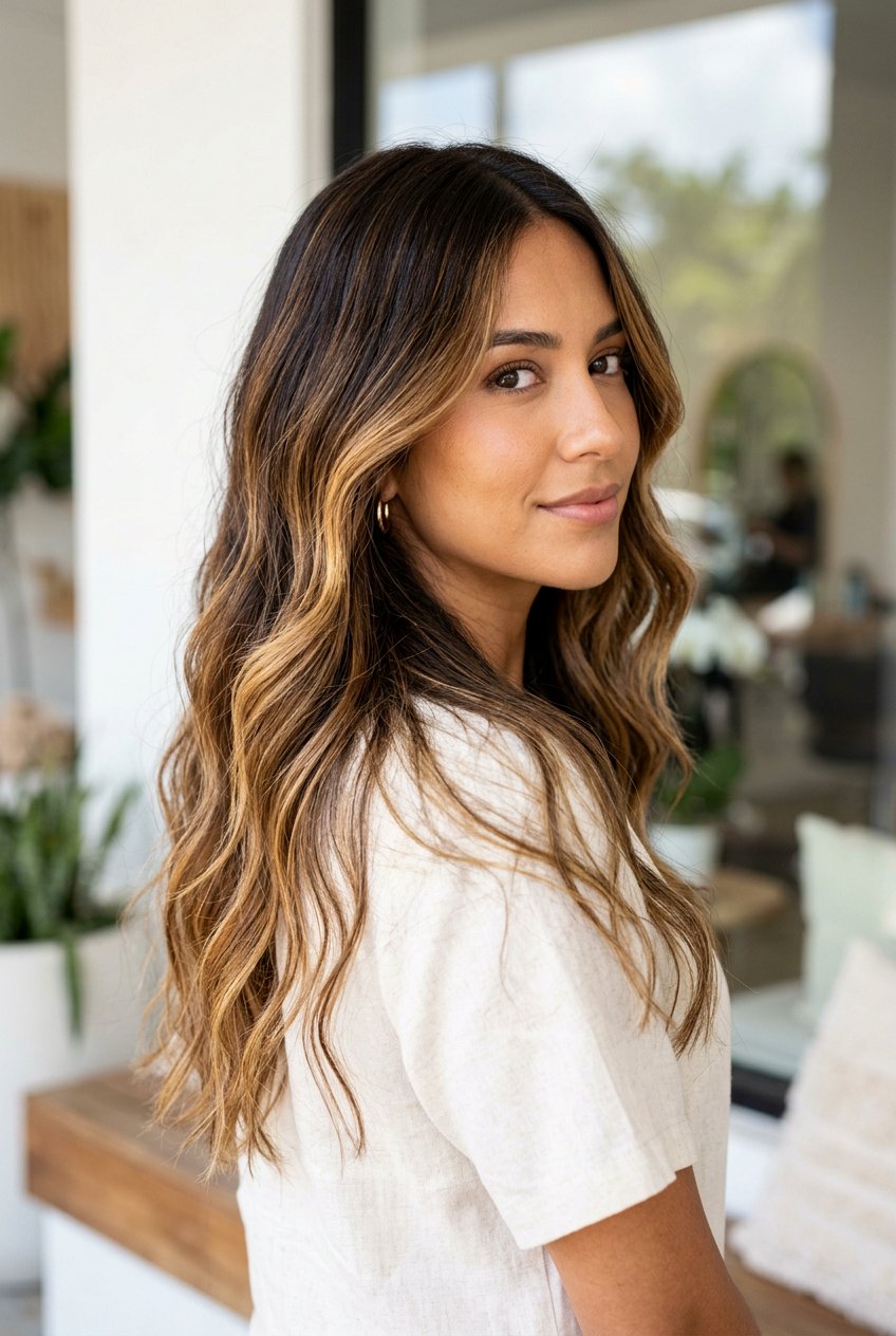 Honey balayage dark brown hair - 20 subtle balayage on brown hair - 20 subtle balayage on brown hair