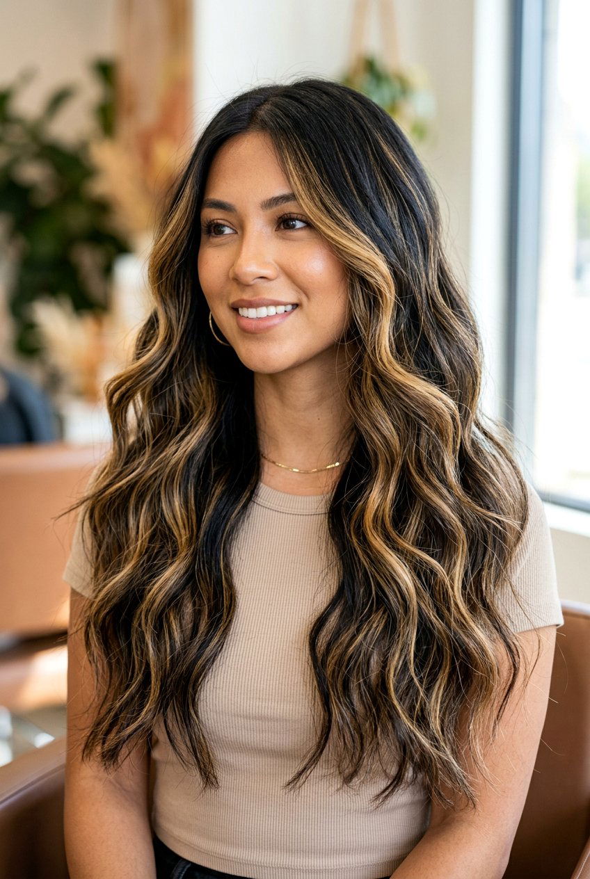 Honey blonde highlights on black hair - 20 blonde highlights on black hair - 20 blonde highlights on black hair