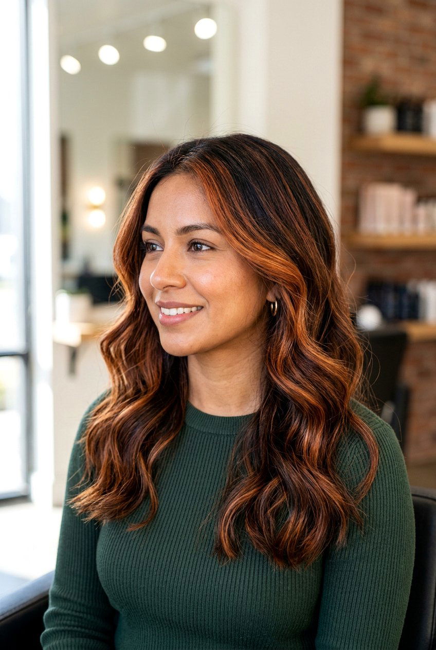 Honey copper highlights on dark hair - 20 honey highlights on dark hair - 20 honey highlights on dark hair