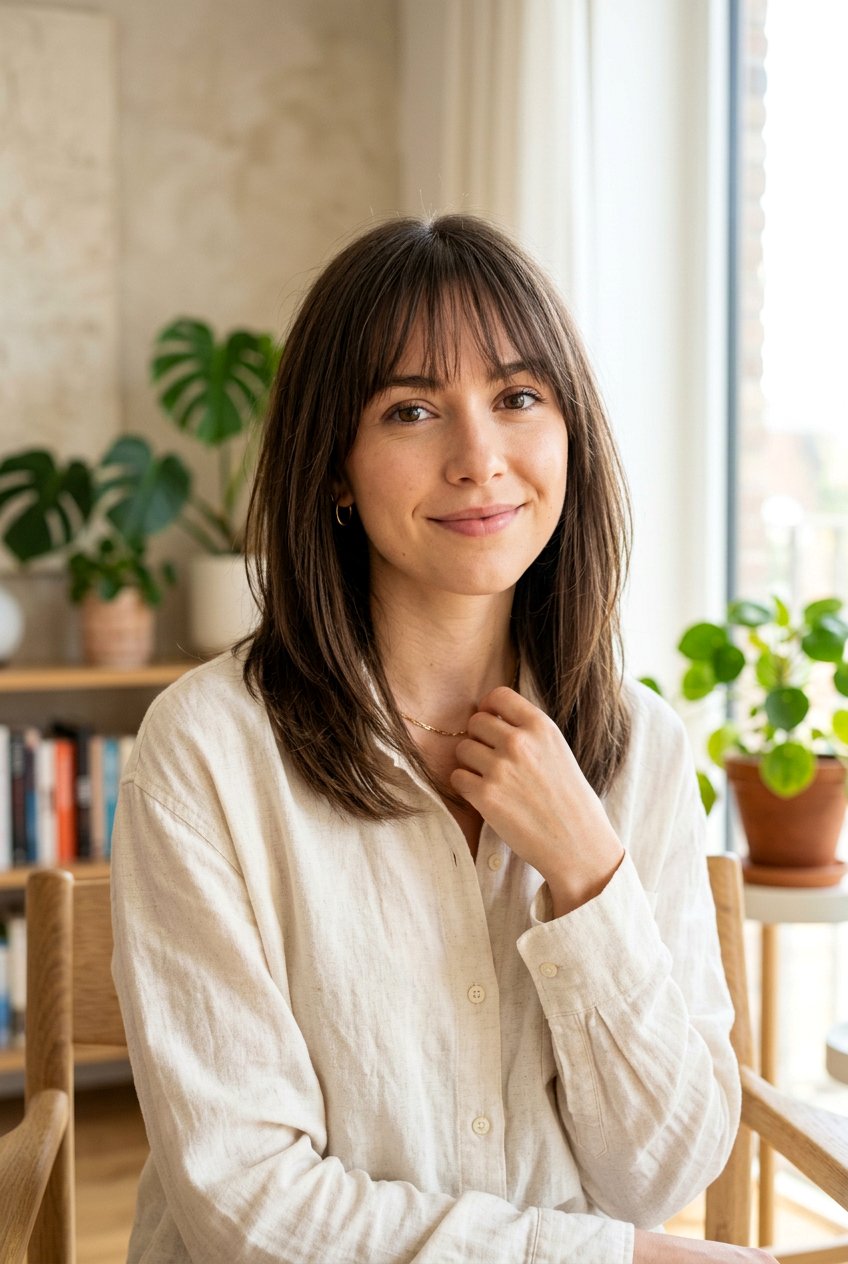 Hush Cut Straight - 20 sleek layered haircut for straight hair women - 20 sleek layered haircut for straight hair women