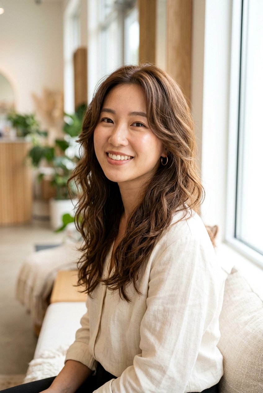 Hush Perm Airy Waves - 20 korean perm hairstyles - 20 korean perm hairstyles