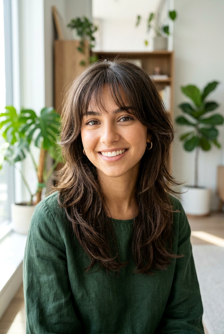 Hush cut with see through bangs - 20 korean see through bangs - 20 korean see through bangs