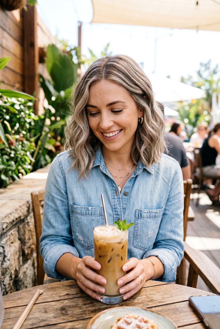 Iced Coffee - 20 natural dark brunette for mature women - 20 natural dark brunette for mature women