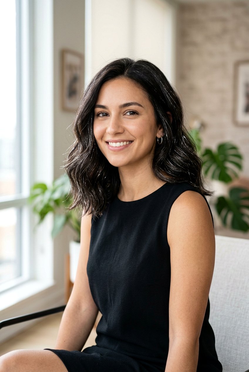 Iced Espresso Hair With Silver Micro Highlights - 20 natural looking silver highlights - 20 natural looking silver highlights