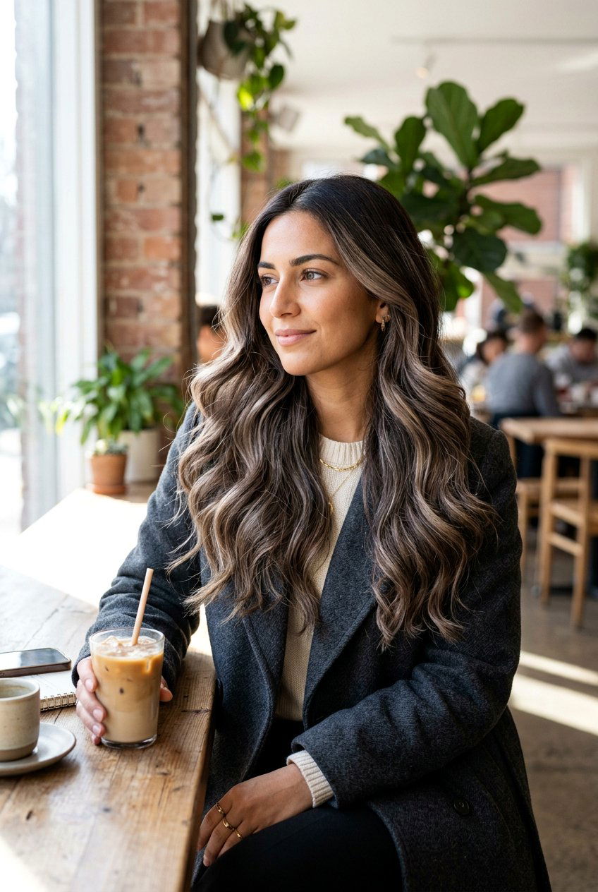 Iced espresso balayage - 20 cool espresso brunette for mature women - 20 cool espresso brunette for mature women