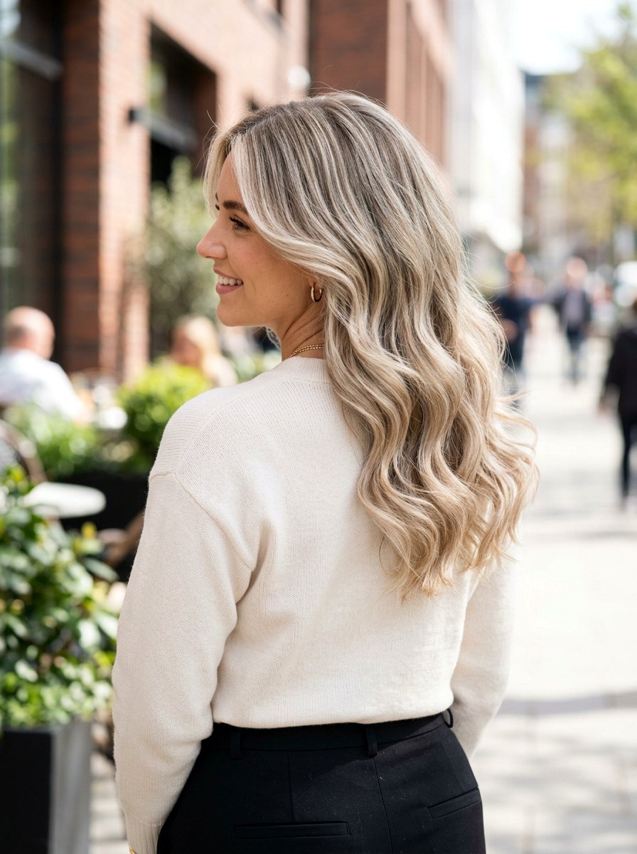 Icy Beige Blonde Balayage On Thick Hair - 20 icy beige blonde balayage - 20 icy beige blonde balayage