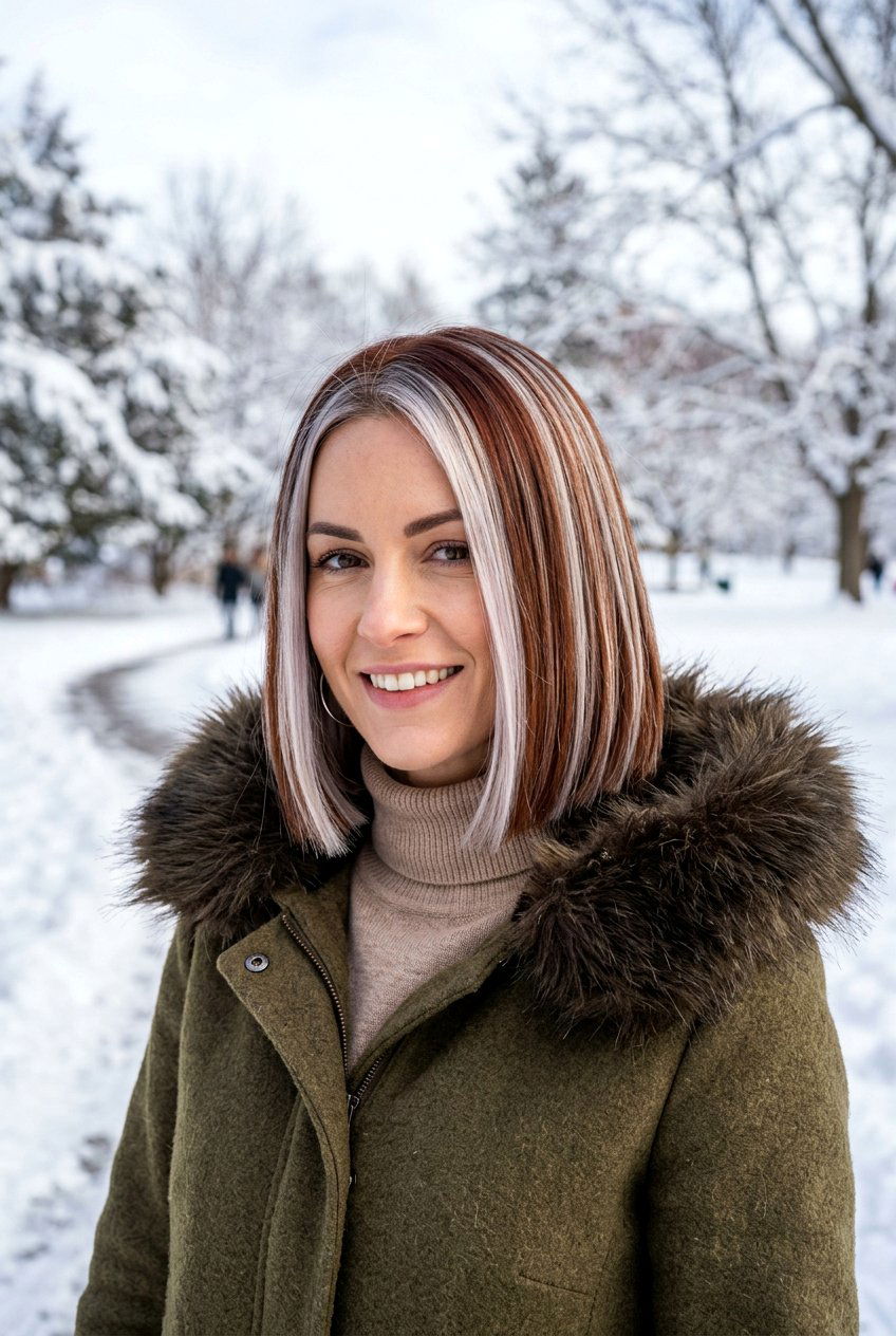 Icy Blonde And Chestnut Brown Hair - 20 blonde and brunette split dye hair - 20 blonde and brunette split dye hair