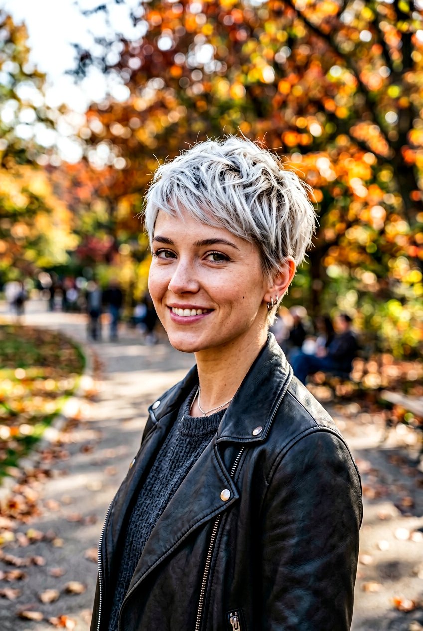 Icy Blonde Babylights On Pixie Cut - 20 blonde babylights for fine hair women - 20 blonde babylights for fine hair women