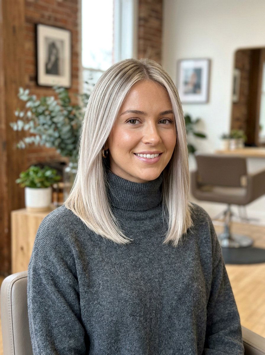 20 Breathtaking Winter Icy Blonde Balayage Ideas to Try