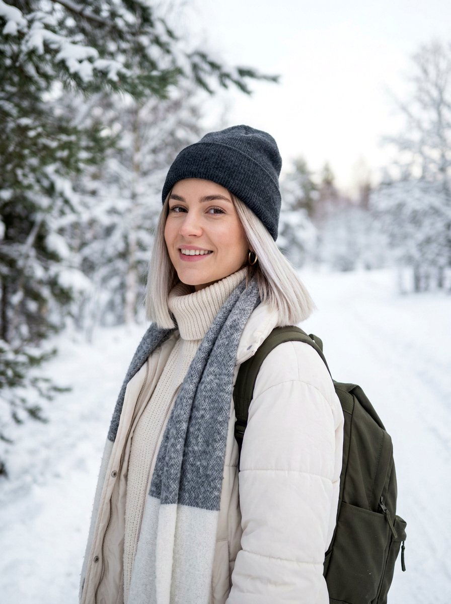 Icy Blonde Balayage On Blunt Cut - 20 winter icy blonde balayage - 20 winter icy blonde balayage