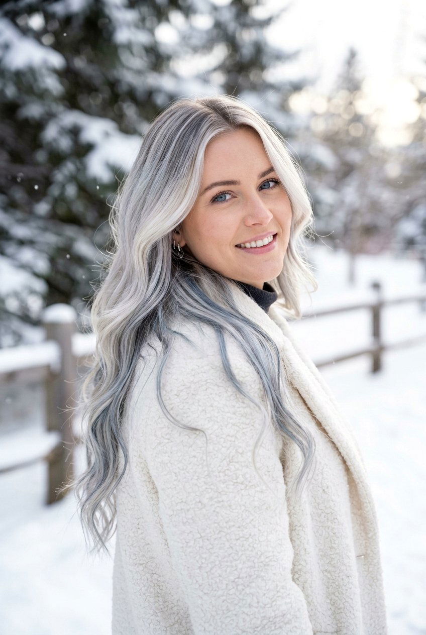 Icy Blonde Balayage With Slate Lowlights - 20 blonde balayage with lowlights - 20 blonde balayage with lowlights