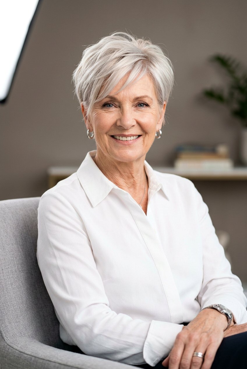 Icy Blonde Pixie Cut Older Women - 20 blonde refresh for older women - 20 blonde refresh for older women