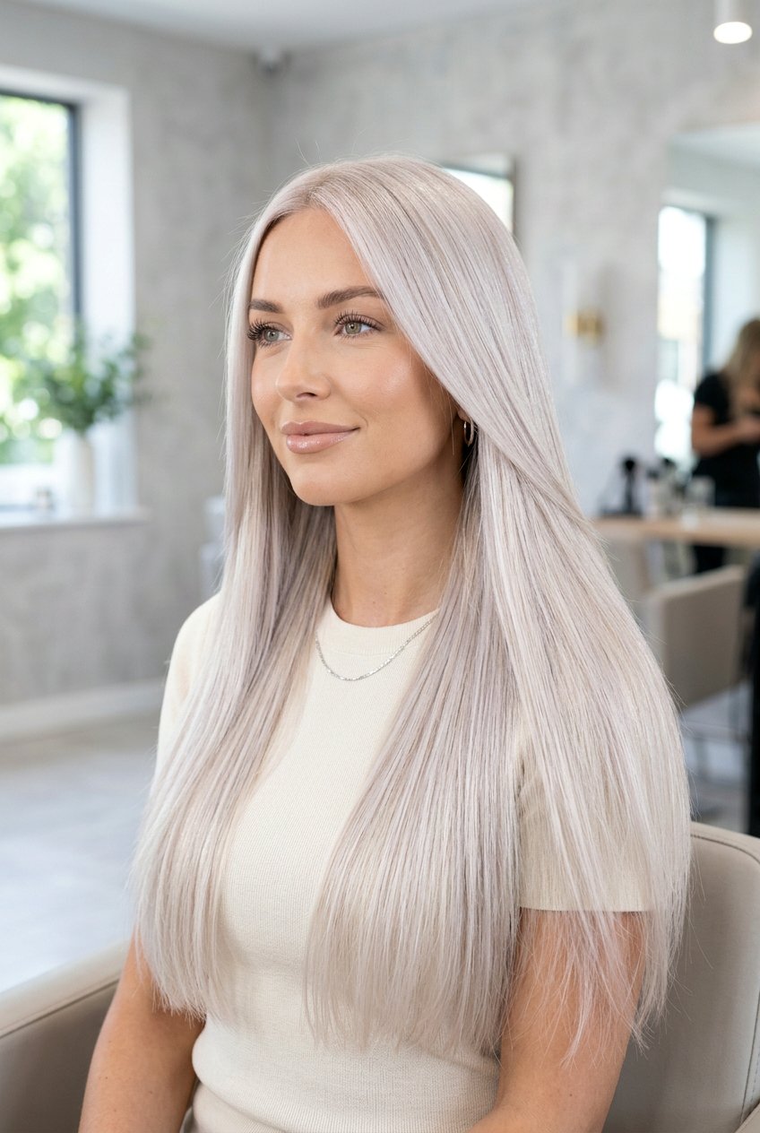 Icy Champagne Blonde - 20 champagne blonde hair color - 20 champagne blonde hair color