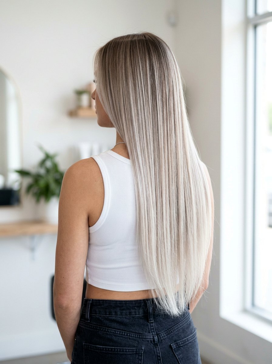 Icy Pearl Beige Blonde Balayage - 20 pearl beige blonde balayage - 20 pearl beige blonde balayage