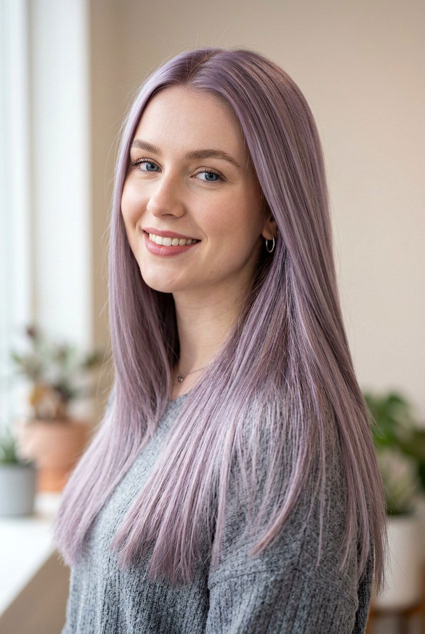 Icy Plum Hair Color - 20 plum hair color ideas - 20 plum hair color ideas