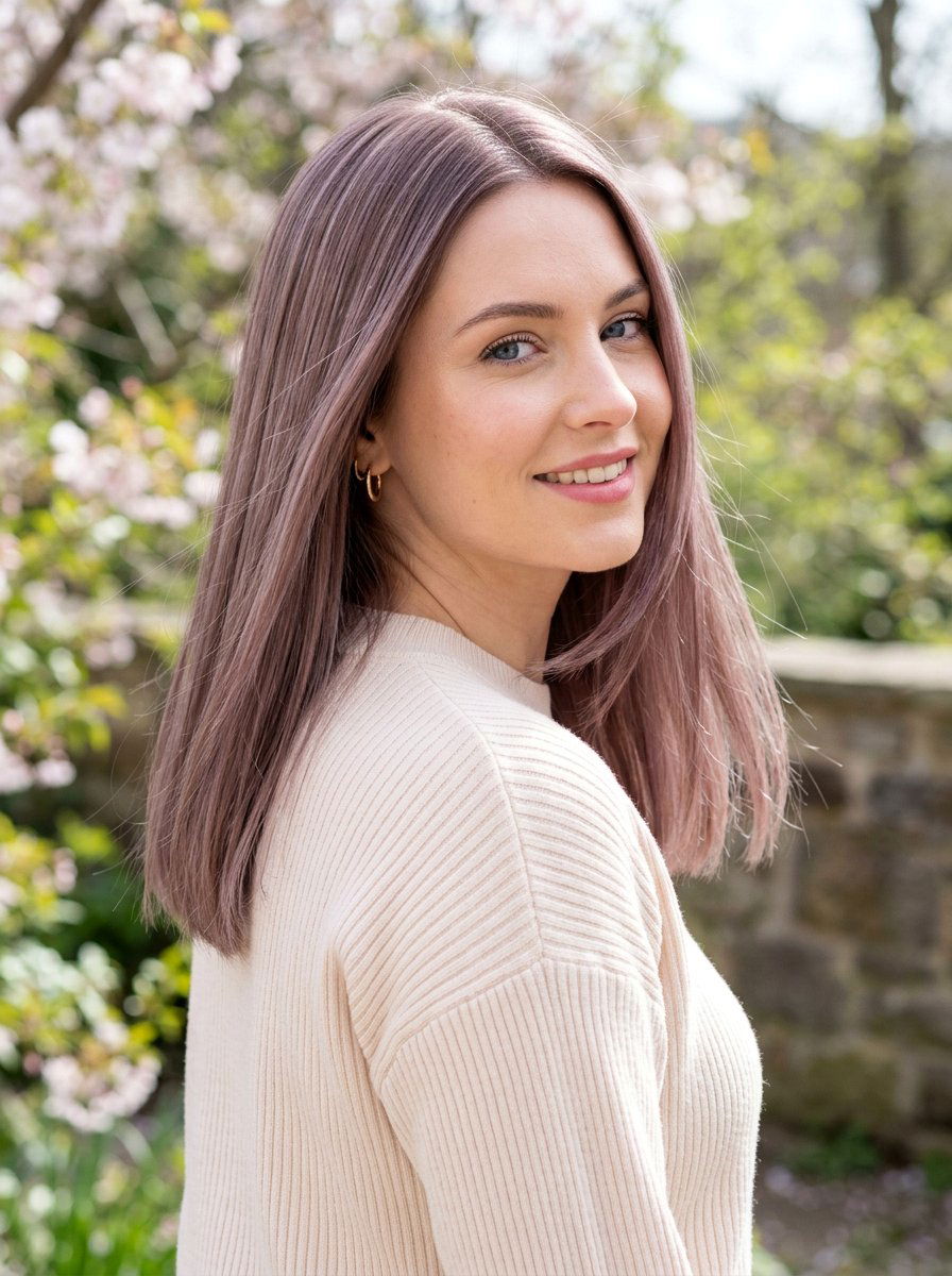 Icy Rose Brown Hair - 20 spring rose brown hair color - 20 spring rose brown hair color