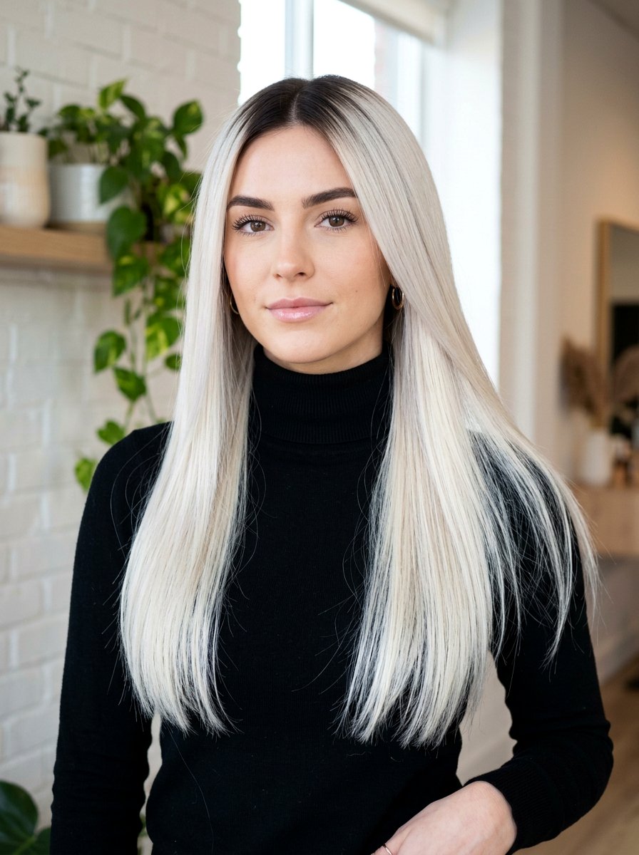 20 Vanilla Blonde With Shadow Root Looks For Subtle Glam