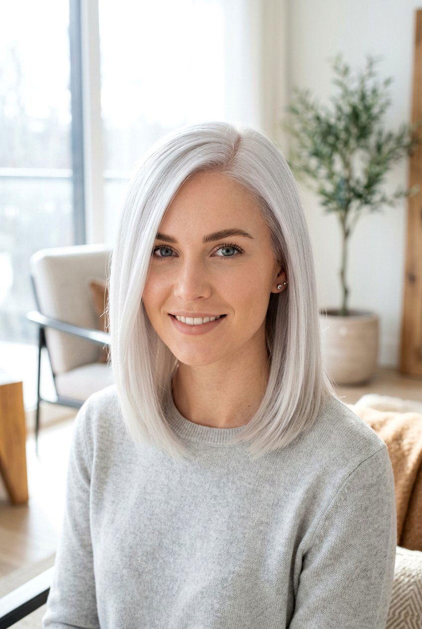 Icy White Hair - 20 fantasy hair color ideas - 20 fantasy hair color ideas