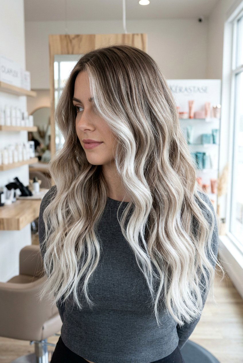 Icy blonde balayage - 20 icy blonde hair color - 20 icy blonde hair color