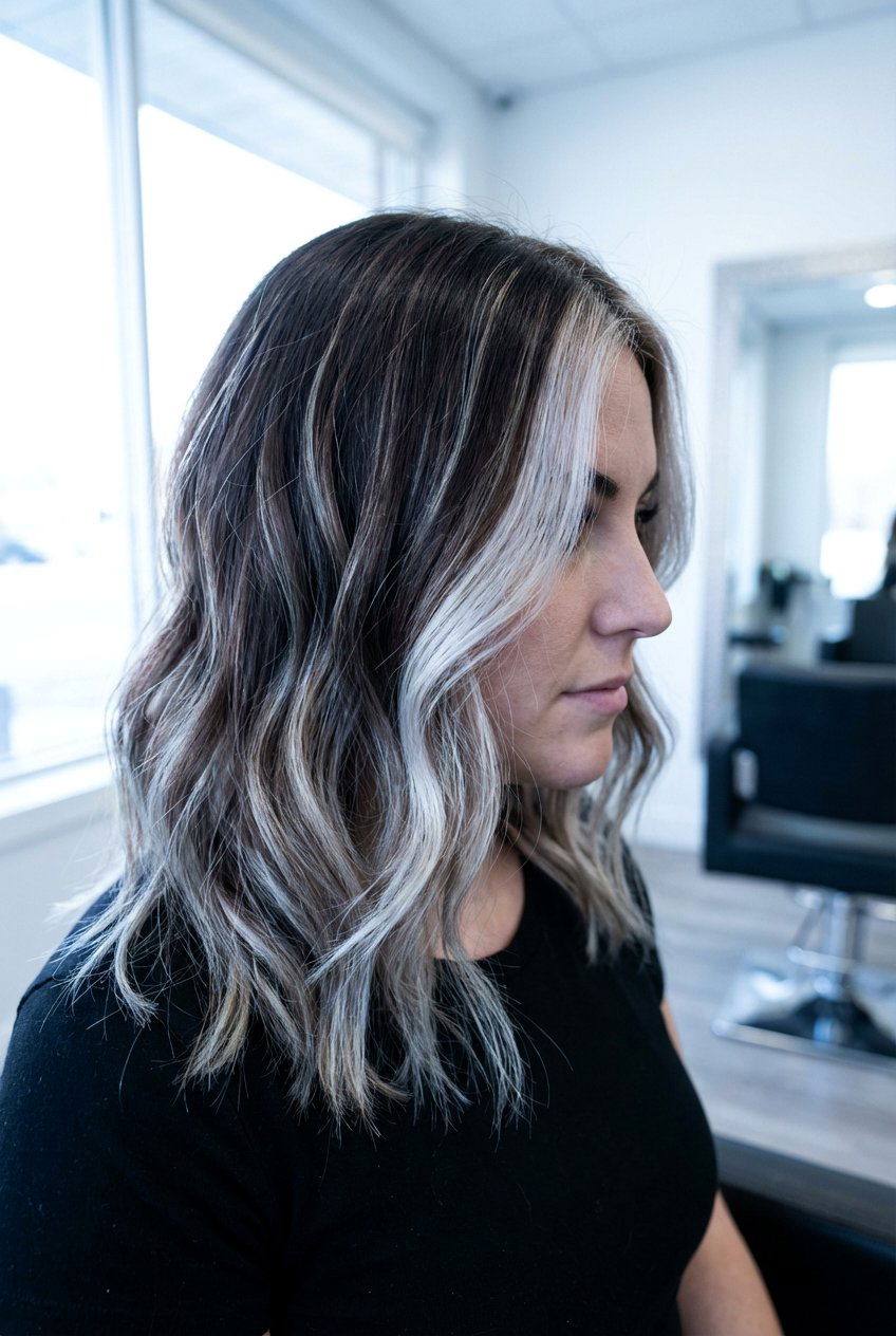 Icy blonde balayage on dark brown hair - 20 blonde balayage on brown hair - 20 blonde balayage on brown hair