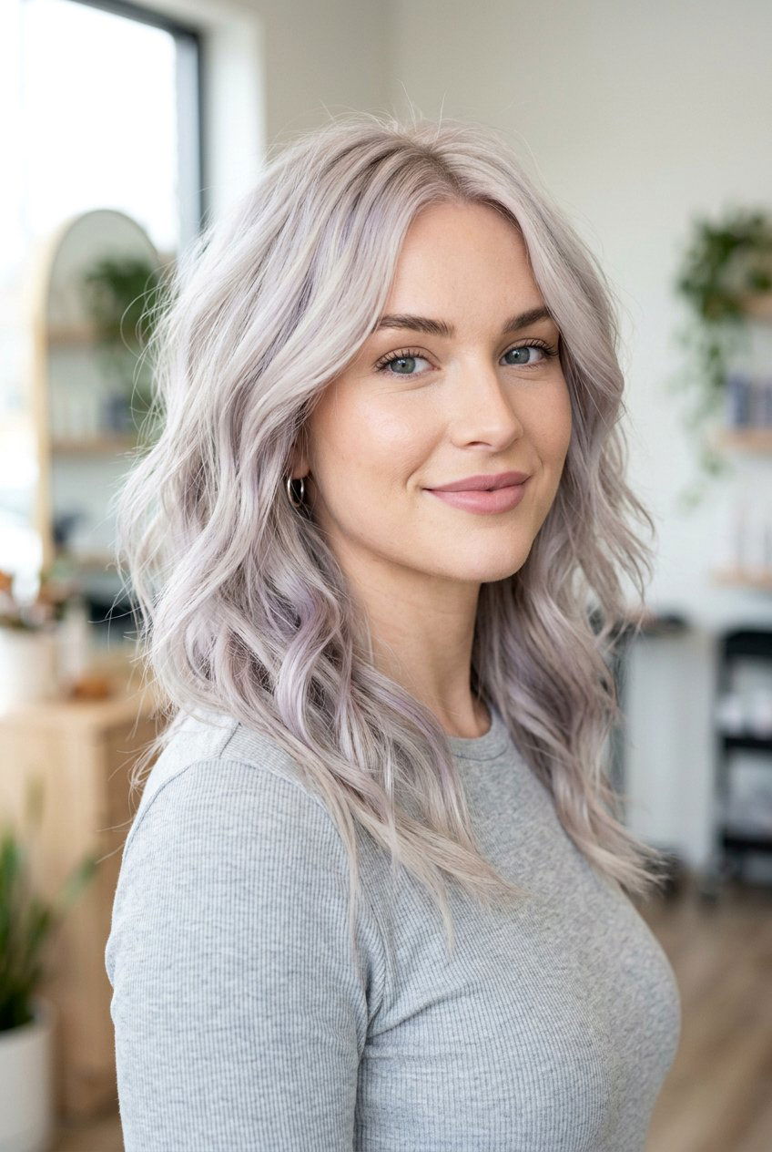Icy smoky blonde - 20 smoky blonde hair color - 20 smoky blonde hair color