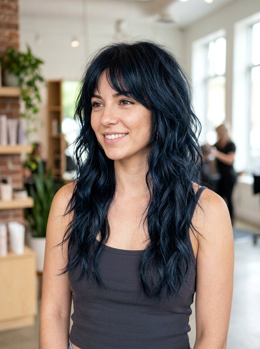 20 Stunning Indigo Black Balayage Ideas for a Bold Look