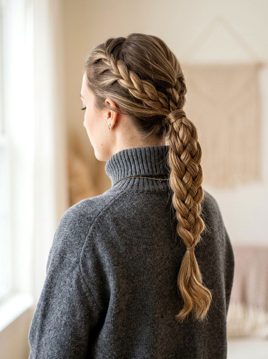 Infinity Braid Ponytail For Medium Hair - 20 infinity braid ponytail hairstyle - 20 infinity braid ponytail hairstyle
