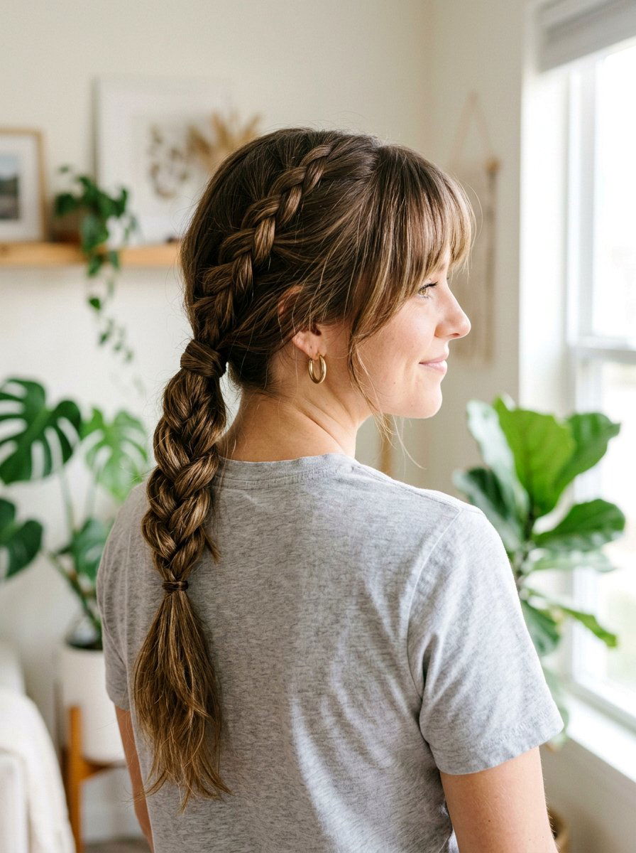Infinity Braid Ponytail With Bangs - 20 infinity braid ponytail hairstyle - 20 infinity braid ponytail hairstyle