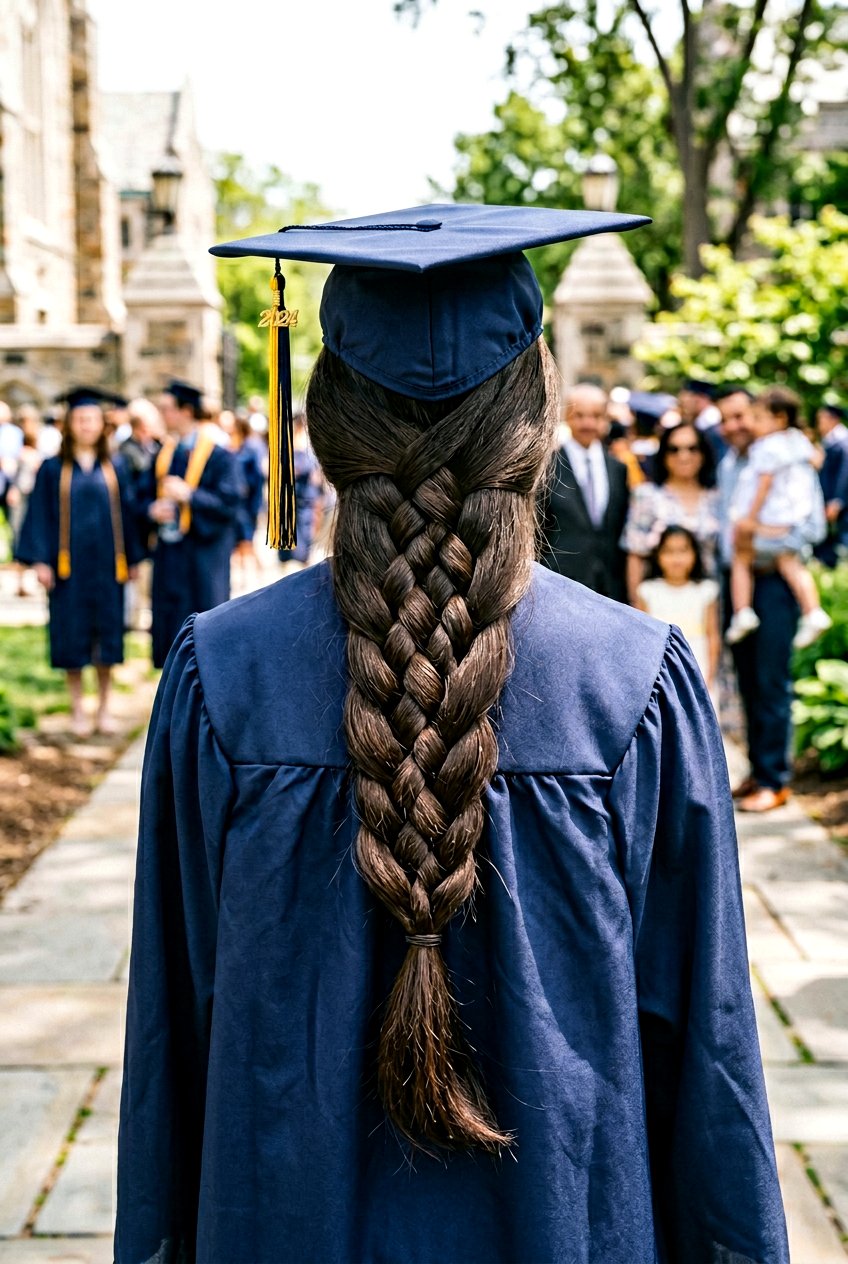 Infinity braid graduation hair - 20 graduation hairstyles with braids - 20 graduation hairstyles with braids