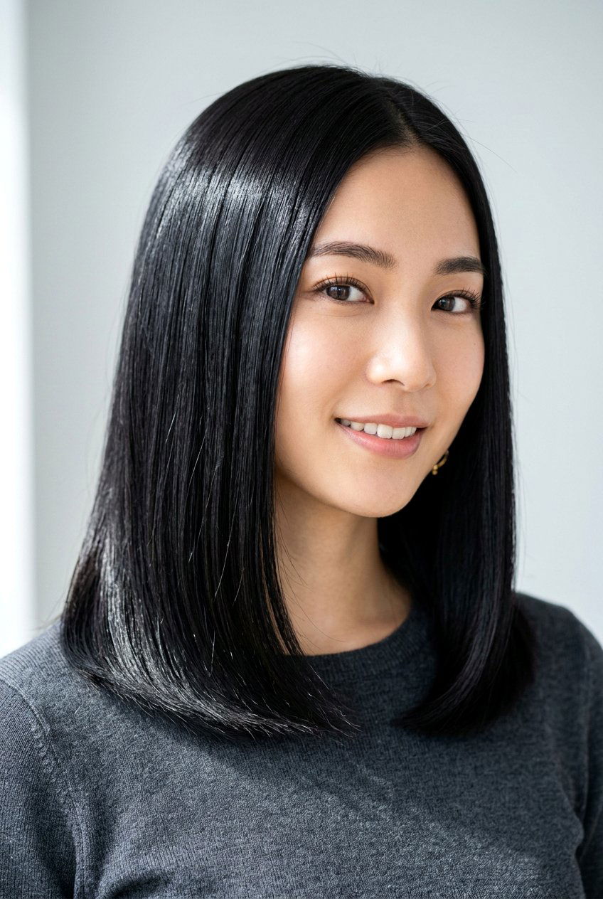 Inky Soft Black Hair - 20 soft black hair color - 20 soft black hair color