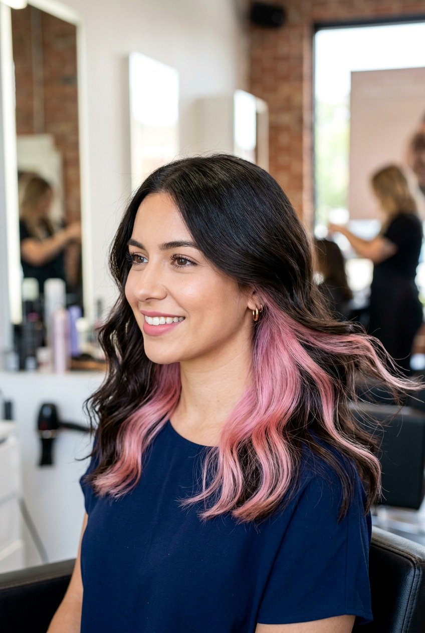 Inner Color Hair - 20 japanese hairstyles for women - 20 japanese hairstyles for women