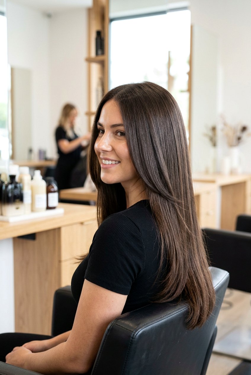 Internal Layered Haircut - 20 long hairstyles for fine hair - 20 long hairstyles for fine hair