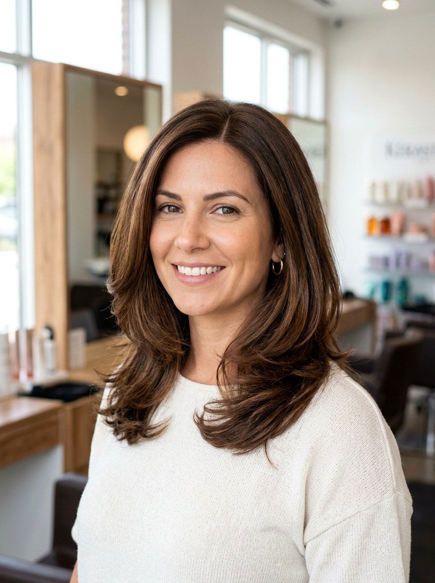 Internal Layered Haircut For Volume - 20 shoulder length haircut for damaged hair - 20 shoulder length haircut for damaged hair