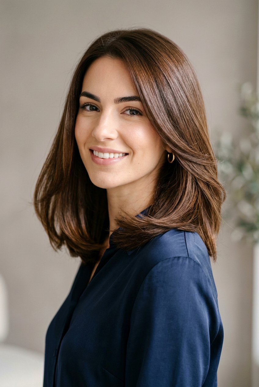 20 Trendy Shoulder Length Layered Haircuts You Need to Try