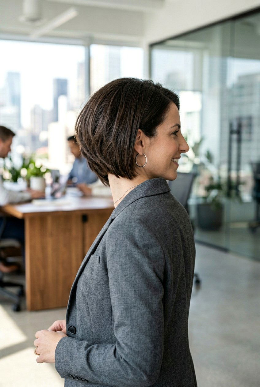 Inverted Angled Lob Thick Hair - 20 angled lob for thick hair - 20 angled lob for thick hair