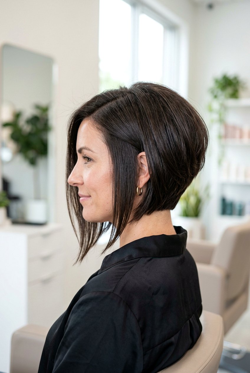 Inverted Bob - 20 haircuts to make hair look thicker - 20 haircuts to make hair look thicker