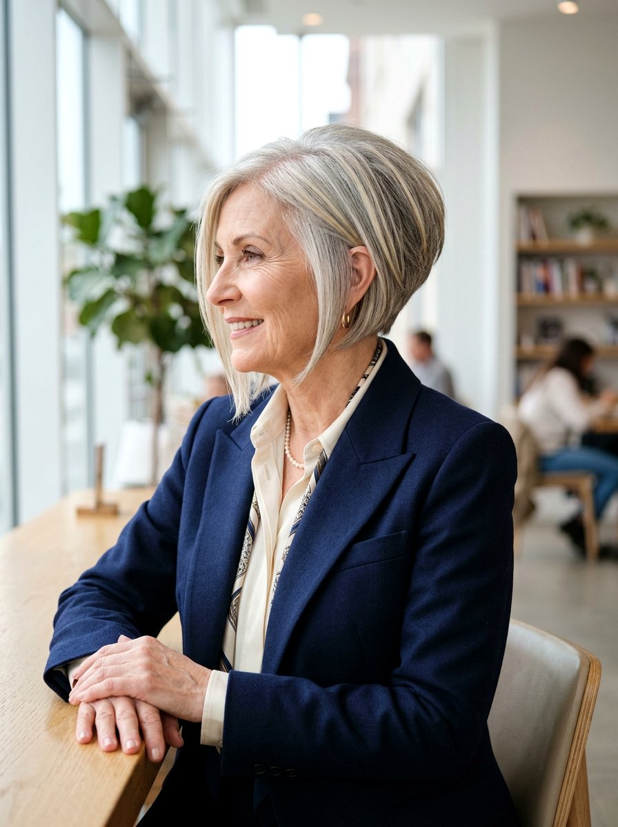Inverted Bob - 20 formal bob hairstyle for older women - 20 formal bob hairstyle for older women