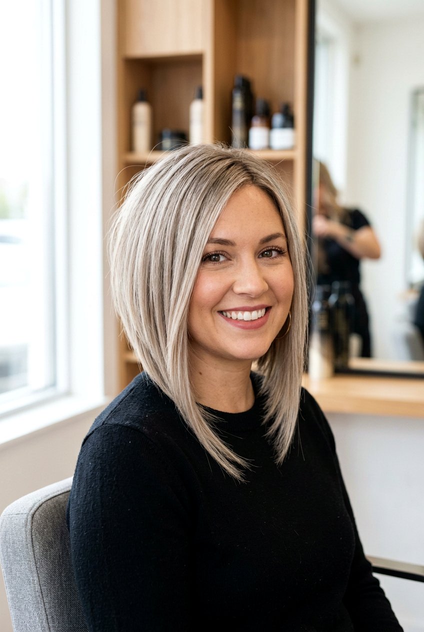 Inverted Bob For Round Face - 20 inverted bob haircut - 20 inverted bob haircut