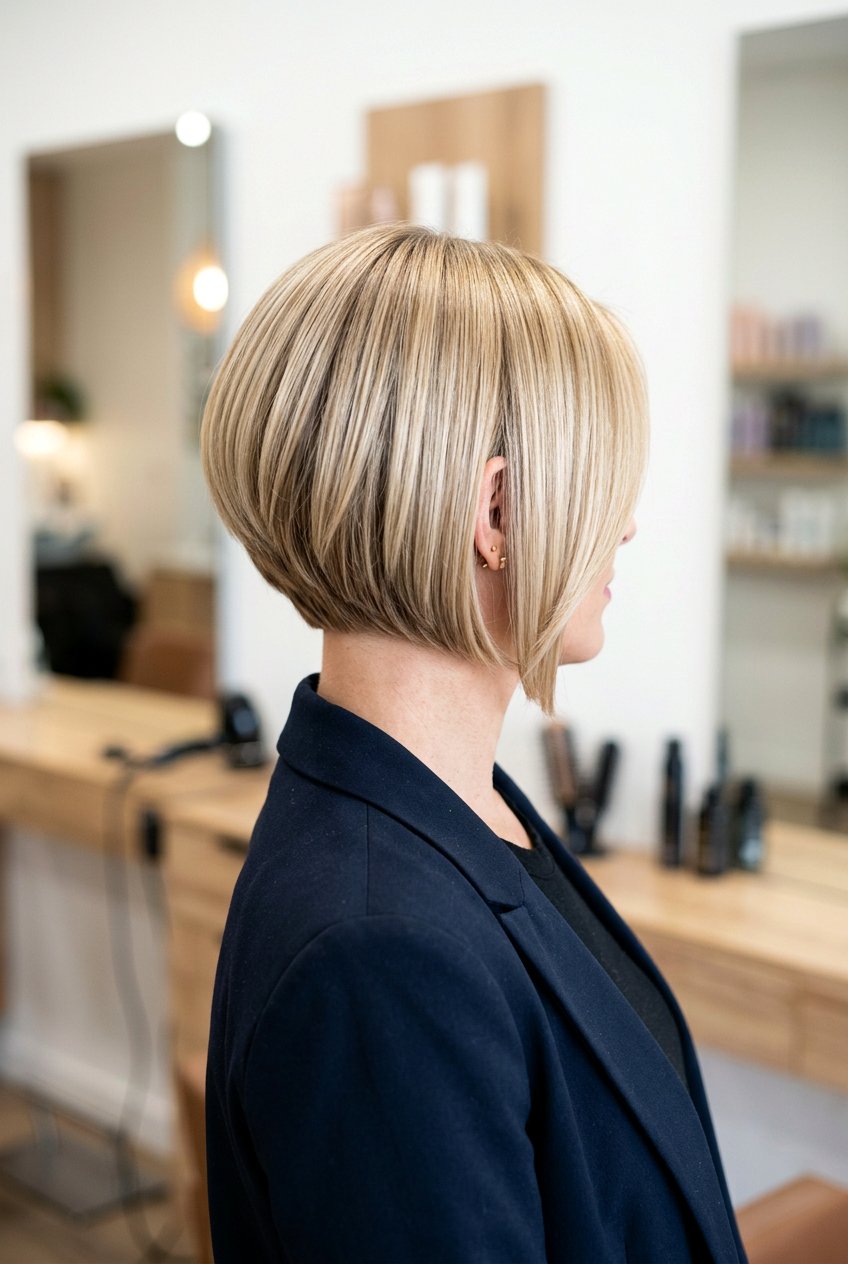 Inverted Bob Haircut - 20 low maintenance haircuts for women - 20 low maintenance haircuts for women