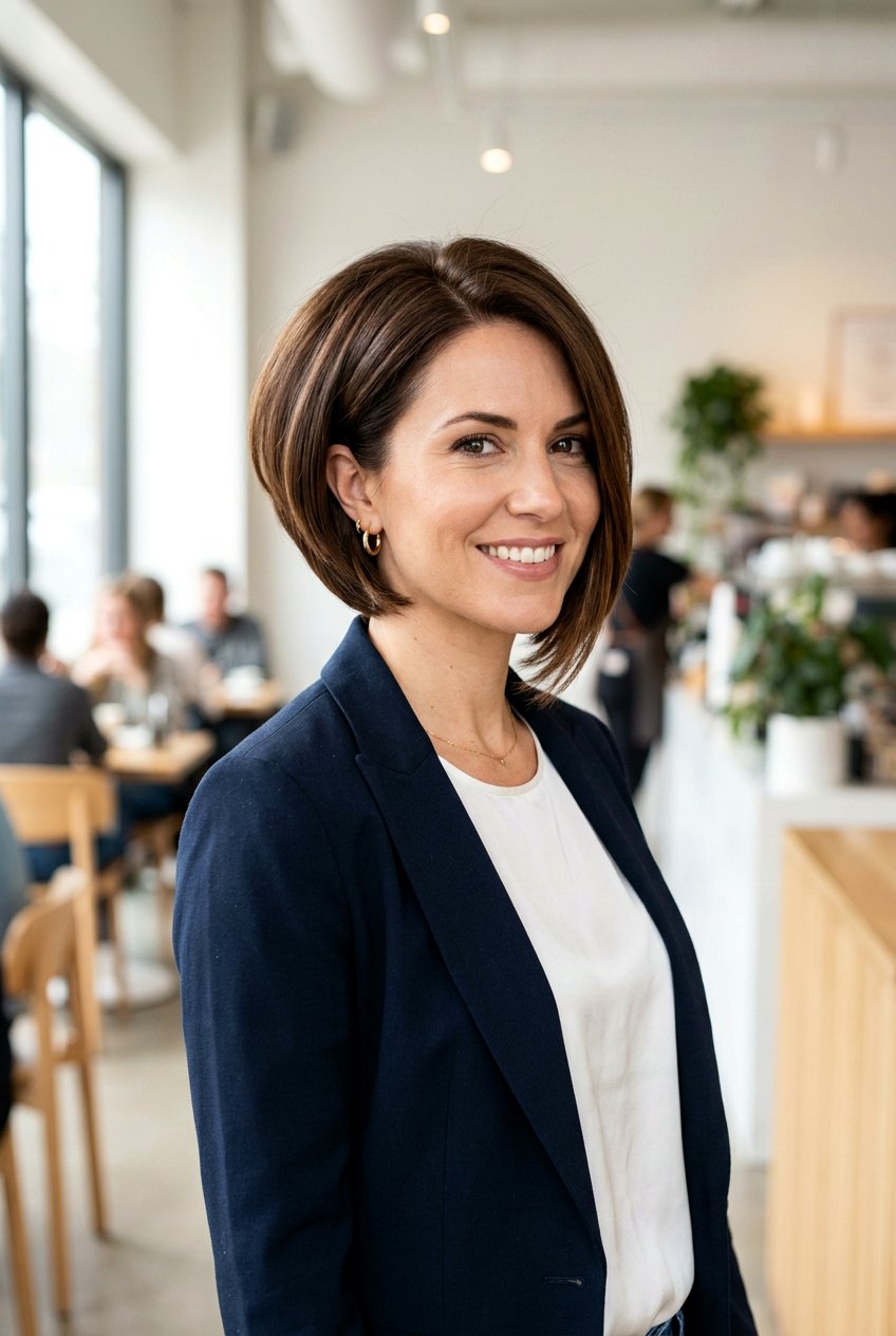 Inverted Bob Haircut - 20 salon haircut ideas for short hair - 20 salon haircut ideas for short hair